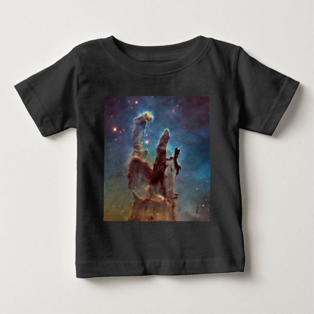 Camiseta Pilares da Criação, Espaço de Hubble da Nebulosa d (Frente)