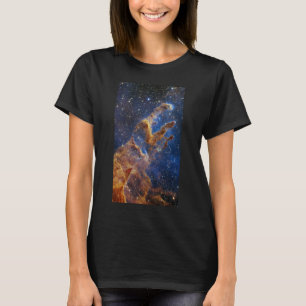 Camiseta Pilares da Criação Nebulosa da Águia Telescópio We