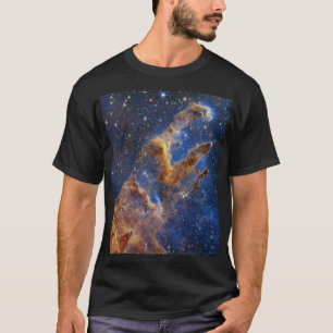 Camiseta Pilares da Criação Nebulosa da Águia Telescópio We