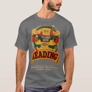Camiseta Pilares De Leitura Antigos De 1936 Beer A Velha Br
