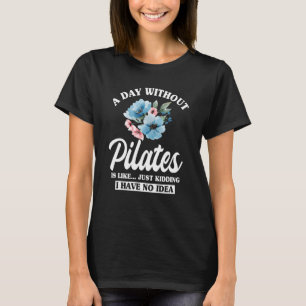 Camiseta Pilata Ins de Exercício de Classe de Malhação de P