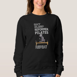 Camiseta Pilates Cat Comer Reformer Pilates Repete