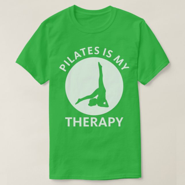 Camiseta Pilates é minha terapia 1 (Frente do Design)