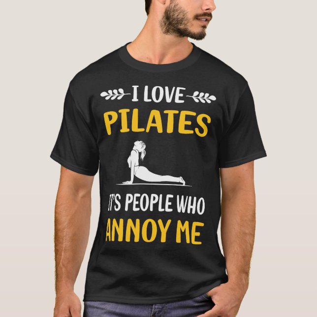 Camiseta Pilates Pessoas Annoy (Frente)