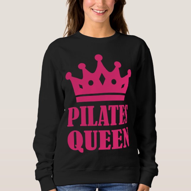 Camiseta Pilates Queen Crown (Frente)