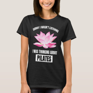 Camiseta Pilatos adoram, desculpa não estar ouvindo pensar
