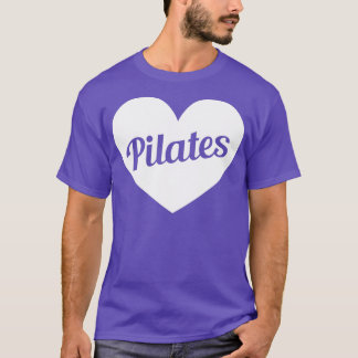 Camiseta Pilatos de amor pilates pilates em meu coração