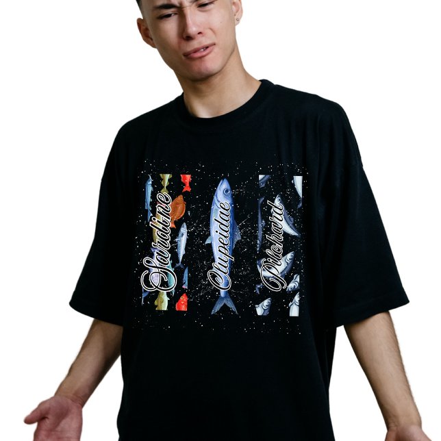 Camiseta pilchard Sardine - Comida marítima (Criador carregado)