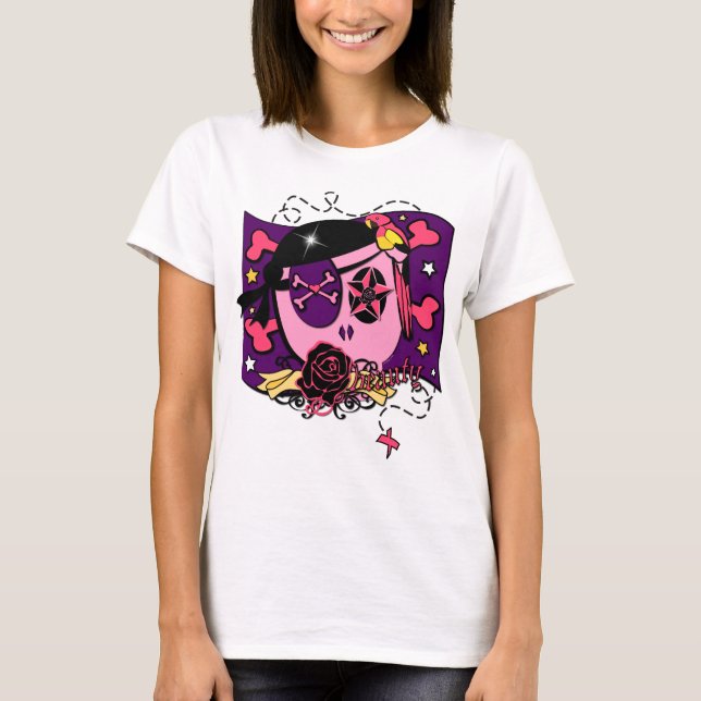 Camiseta Pilfering no rosa! (Frente)