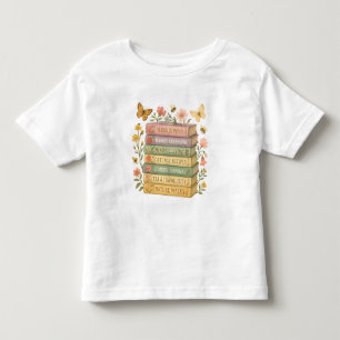 Camiseta Pilha Botânica Natureza e Livro