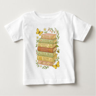 Camiseta Pilha Botânica Natureza e Livro
