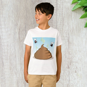 Camiseta Pilha Cheirosa De Poop