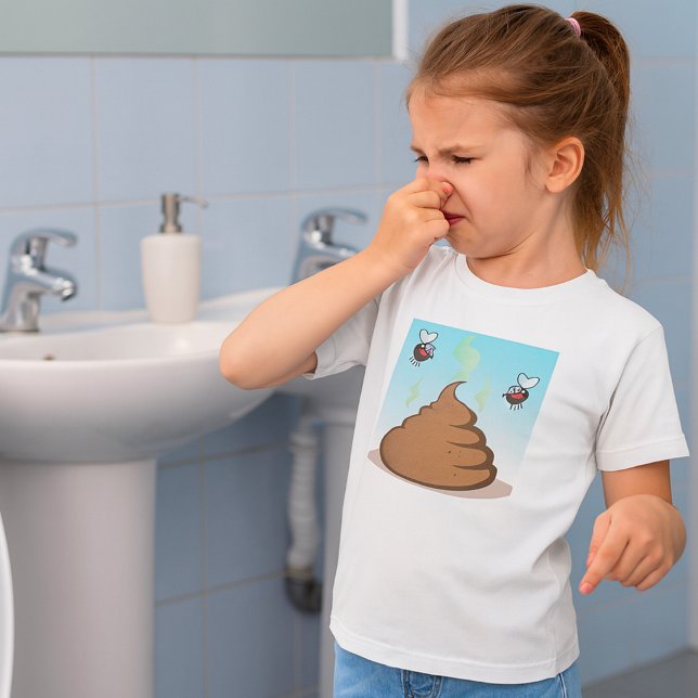 Camiseta Pilha Cheirosa De Poop (Criador carregado)