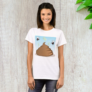 Camiseta Pilha Cheirosa De Poop