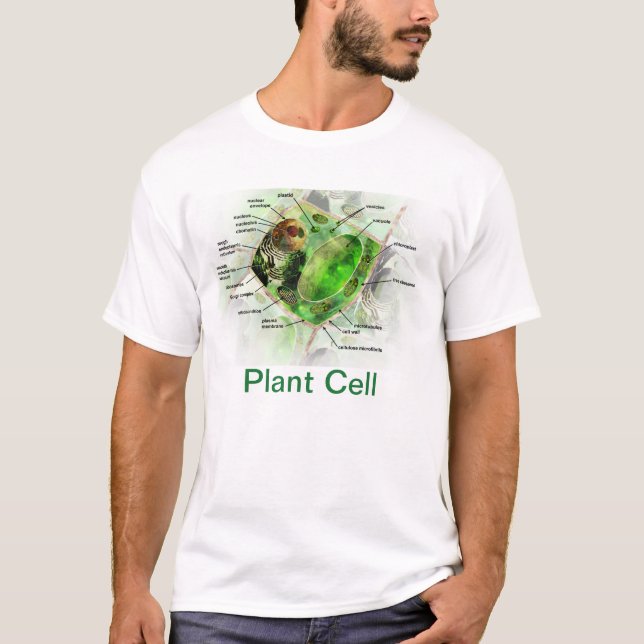Camiseta Pilha da planta (Frente)