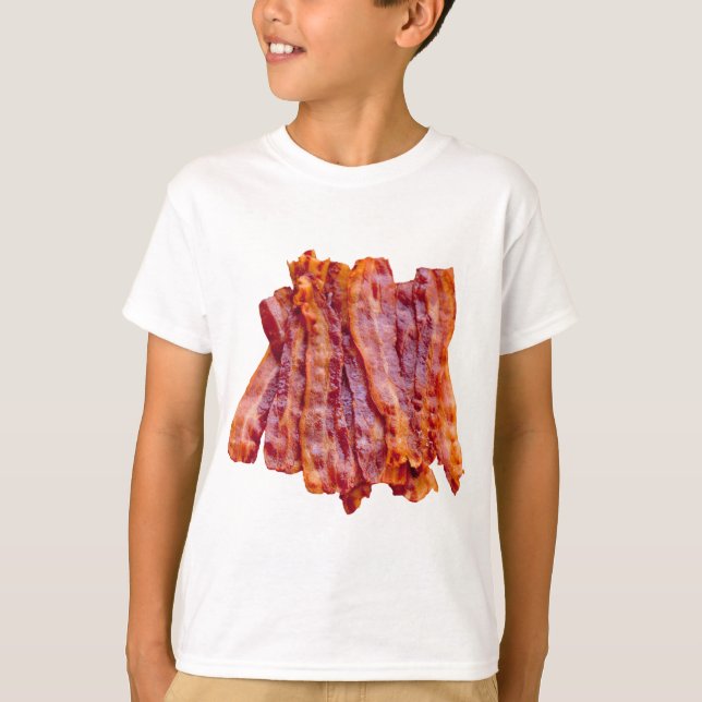 Camiseta Pilha de Bacon (Frente)