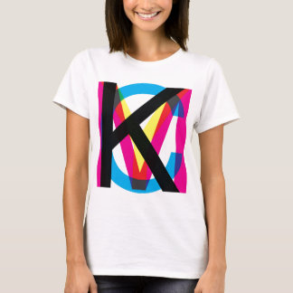 Camiseta Pilha de CMYK