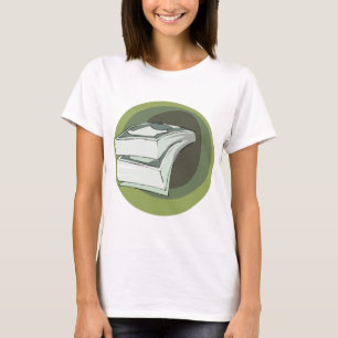 Camiseta Pilha de Dinheiro em Notas Verdes