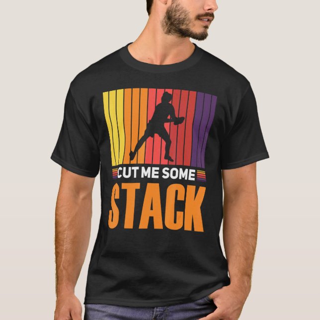 Camiseta Pilha de Golf em Disco Frisbee (Frente)
