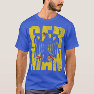 Camiseta Pilha de Herança Alemã Vintage