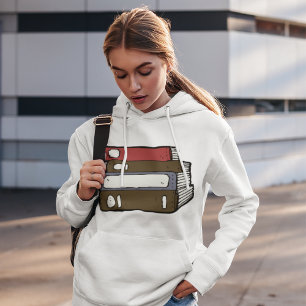 Camiseta Pilha de Livros Biblioteca Leitura