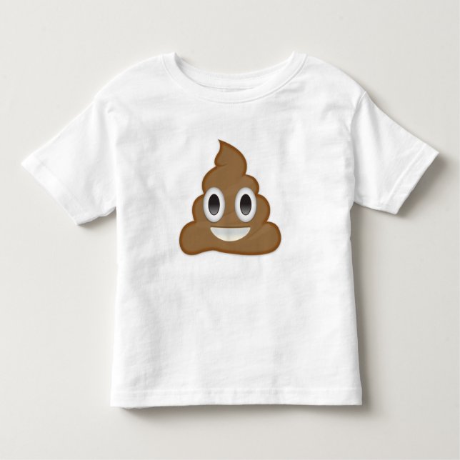 Camiseta Pilha de Poo Emoji (Frente)