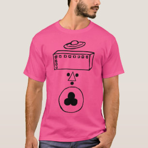 Camiseta Pilha de Símbolos de Espelhos Kozyrev