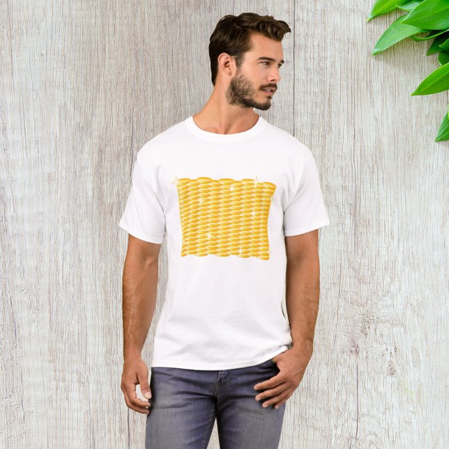 Camiseta Pilhas Brilhantes de Moedas de Ouro (Criador carregado)