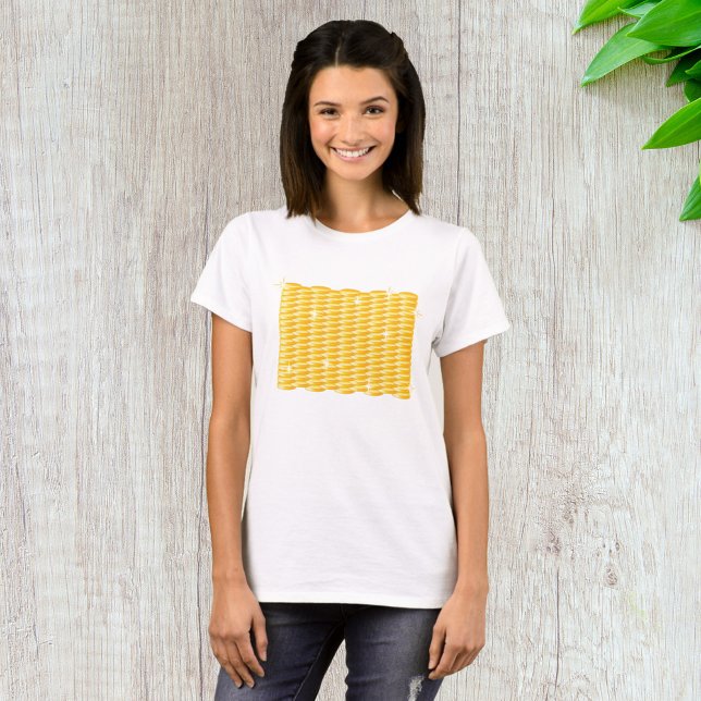 Camiseta Pilhas Brilhantes de Moedas de Ouro (Criador carregado)
