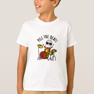 Camiseta Pill The Beat Cute Medicine Music Pun
