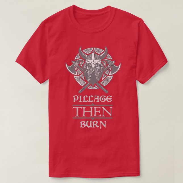 Camiseta Pillage THER Burn Light (Frente do Design)