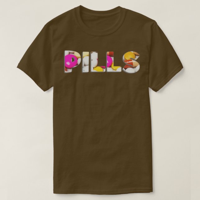 CAMISETA PILLS (Frente do Design)