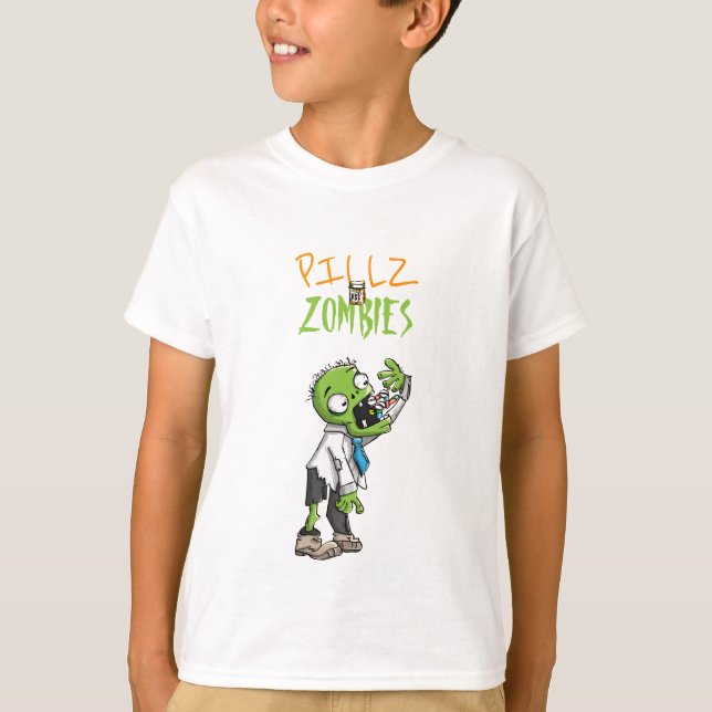 Camiseta Pillz vs Zombies (Frente)