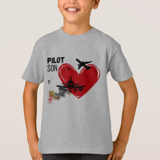 Camiseta "PILOT SON - Orgulho do Filho Pronto para Soar T-S