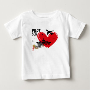 Camiseta "PILOT SON - Orgulho do Filho Pronto para Soar T-S