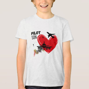 Camiseta "PILOT SON - Orgulho do Filho Pronto para Soar T-S
