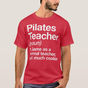 Camiseta Pilota Professora Engraçado Definição de Ginástica