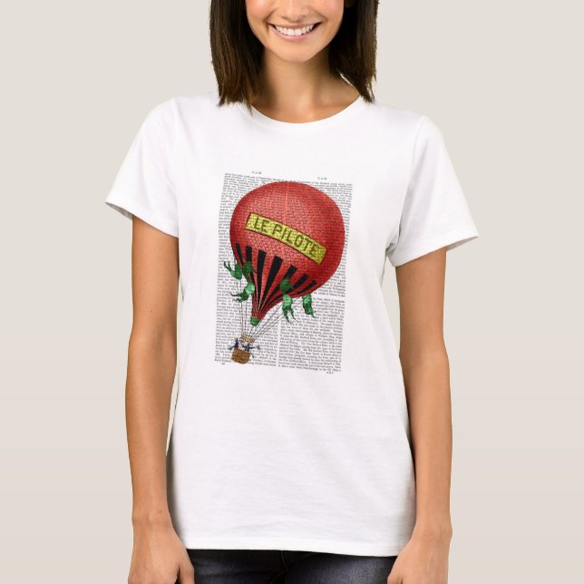 Camiseta Pilote Hot Air Balloon 2 (Frente)