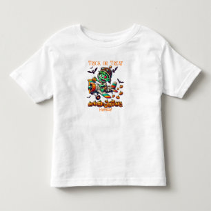 Camiseta Piloto Avião Zumbi Assustador, Abóboras, Halloween