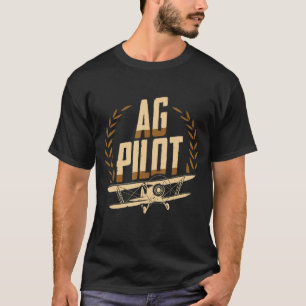 Camiseta Piloto Crop Duster Roupa de Aplicação Aérea