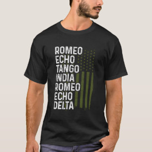 Camiseta Piloto de avião fonético Alfabético Patrioti