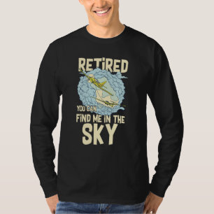 Camiseta Piloto de Avião Planador Treinamento Vôo
