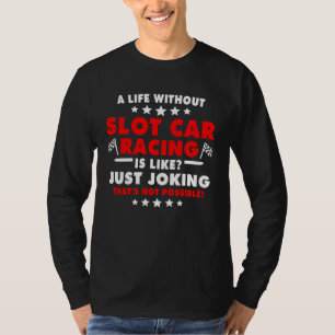 Camiseta Piloto de Carro de Ranhura Slotracer Corrida de Ra