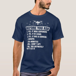 Camiseta Piloto De Computador FPV Drone Para Rapazes