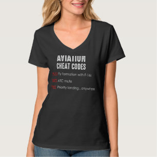 Camiseta Piloto de controlador de tráfego aéreo para código