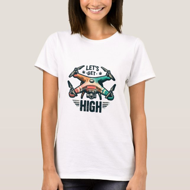 Camiseta Piloto de drone (Frente)