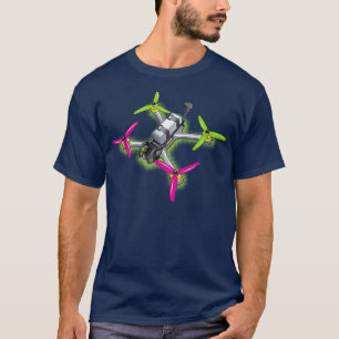 Camiseta Piloto De Drone De Corrida De FPV Estilo Livre Acr