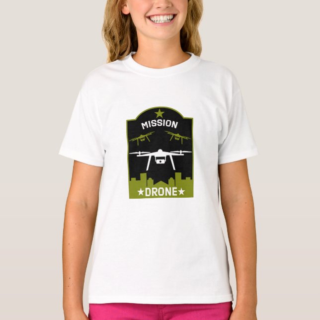 Camiseta Piloto de Drone Hobby (Frente)
