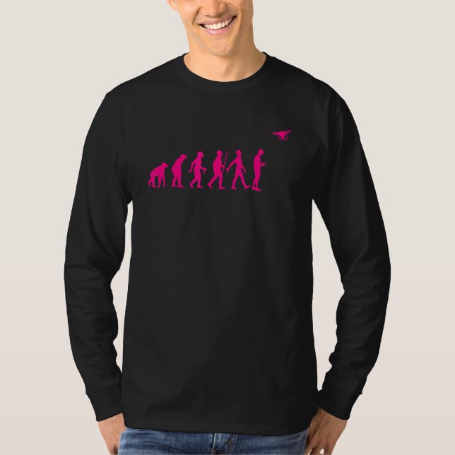 Camiseta Piloto De Drone Men Rc Flight Drone (Frente)