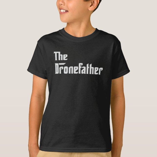 Camiseta Piloto de Drone Quadcopter Drones de Câmera FPV Id (Frente)